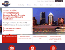 Tablet Screenshot of naspo.info